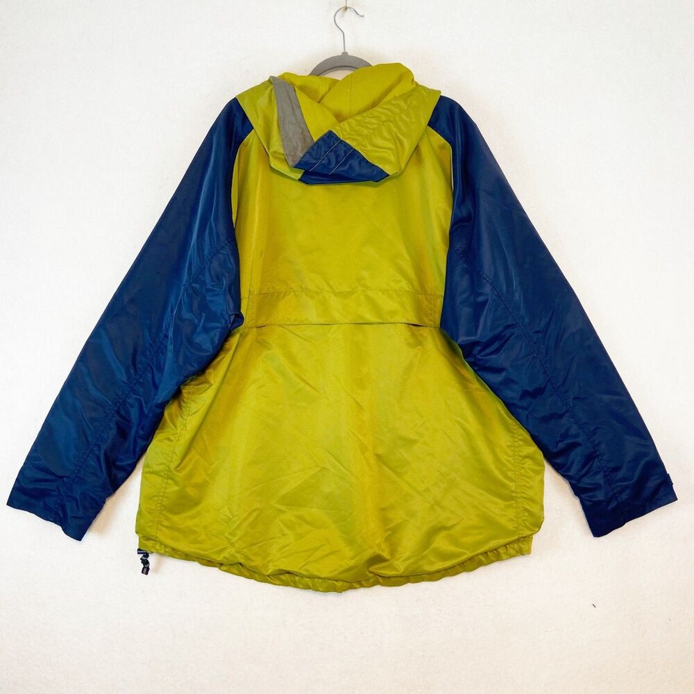 Nike Anorak Windbreaker Jacket Men's XL Green 1/2 Zip Gorpcore Baggy VTG 90s - Picture 2 of 9